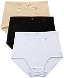 Barbra's Damen-Unterhose mit Taschen, Größe S-4XL - Schwarz - M