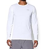 Under Armour Herren Running Langarm Streaker Longsleeve T Shirts, White, XXL