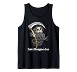 Last Responder Sensenmann Halloween Todesengel Sense Tank Top