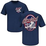 Smack Apparel Cleveland Indians Fans. Trinken Town. Cleveland Trinken Town mit Ein Baseball Problem. Marineblau T-Shirt (S-5 X), Unisex-Erwachsene Herren Damen, navy, 2X