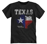 Texas USA Amerika Route 66 Bobber Chopper Cowboys Ranger Alaska schwarz Shirt T-Shirt 4XL