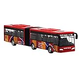 Viudecce Kinder Diecast Model Vehicle Shuttle Bus Auto Spielzeug Kleines Baby ZurüCkziehen Spielzeug R