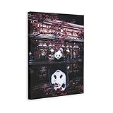 GUOSHAO Kunstdruck auf Leinwand, Motiv: klassischer Panda, 20 x 30