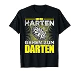 NUR DIE HARTEN GEHEN ZUM DARTEN Darts Spruch Damen Herren T-S