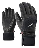 Ziener Herren Gowon AS Glove Alpine Ski-Handschuhe/Wintersport | Wasserdicht, Atmungsaktiv, , schwarz (black), 9