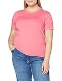 Tommy Jeans Damen Tjw Tommy Classics Tee Hemd, Rosa (Glamour Pink), XL