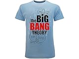 The Big Bangh Theory Herren T-Shirt Blau hellblau, Blau Medium Erw