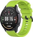 Chainfo Silikon Uhrenarmband kompatibel mit Amazfit GTR 3 / GTR 3 pro/GTR 2e / GTR 2/3 Stratos/GTR 47mm / Pace, mit Schnellverschluss (Pattern 9)