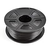 JIAN LIN 3D-Druckerdruck Kohlefaserfilament 1,75 mm 1 KG Kunststoffharzmaterial schwarz (Farbe : 0.5KG 1.75mm)