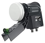 Breitband-LNB mit Klemme, Doppelausgang, LNB-Antenne/Satellitenausrüstung, 1 x Menge – VW2L