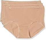 Sloggi Damen 24/7 Cotton MD3P Slip, Beige (Brush SN), 40 (3er Pack)