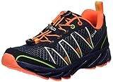 CMP – F.lli Campagnolo Unisex Kids Altak Trail Shoe 2.0 Traillaufschuhe, Mehrfarbig (Navy-Mint-ORANGE Fluo 97BD), 40 EU