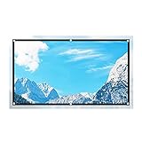 MTDWEITOO Beamer Rahmen Leinwand 100 Zoll 60 84 120 130 Zoll 16: 9 Projektorbildschirm Hohe Helligkeit Reflektierende Gewebe-Tuch-Bildschirm für Sony Espon Beamer Heimkino Beamer Projektionsleinw