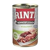 Rinti Dose Kennerfleisch Wildschwein 400g (Menge: 12 je Bestelleinheit)