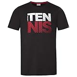 HEAD Herren Club Chris T-shirt M T shirts, Schwarz, L EU