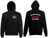 world-of-shirt / Cottbus Herren Kapuzenjacke kniet nieder Ihr B