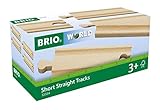 BRIO Bahn 33334 - 1/2 Gerade Gleise (A1)