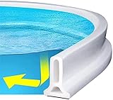 STZXDP Wasserabweiser Duschdichtung, Self-Adhesive Faltbare Duschschwelle Wasserrückhaltestreifen Silikon-Dichtung Duschschwelle Barriere-Wasserstopper Für Nass- Und Trockentrennung White,150