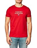 Tommy Hilfiger T-Shirt für Herren, Rot, rot, 36