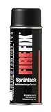 FIREFIX 2012 Ofenlack 400 ml Sprühdose Senotherm-Lack, hitzebeständig bis 600 °C, dunkelg