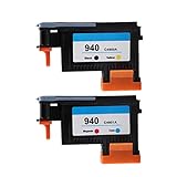 Zunate Druckkopf, professioneller Druckkopf für HP 940 C4900A C4901A für Serie 8000 8500, Druckbilder Fotos Dokumente Ersatzdruckerzubehör(Cyan CMYK)