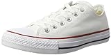 Converse Unisex Chuck Taylor All Star Oxfords Optical White 9.5 D(M) US