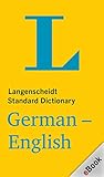 Langenscheidt Standard German-English Dictionary / Standardwörterbuch Deutsch-Eng