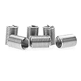 Schraubengewindeeinsatz, Edelstahl 304 Wendeleinsatz, für Werkstatthardware Werkstattzubehör Reparaturzubehör Reparatur Ersatz(M10*1.5 * 2D)