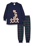 CALIDA Unisex Baby Family & Friends Pyjamaset, Holly Green, 80