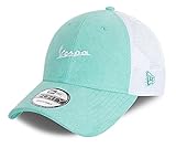 New Era - Vespa Suede 9Forty Trucker Snapback Cap - Türkis Farbe Türkis, Größe One S