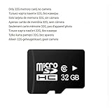 LTH-GD Mini-Body-Kamera A9 Mini WiFi-Kamera 1080p Nachtversion Bewegungserkennungsüberwachung P2P Camcorder CAM Video Voice Recorder (Color : 32g Card only)
