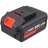 Ferm -Ax Power Battery 20 Volt, 4.0 Ah/Aufladbarer Akku – CDA1155