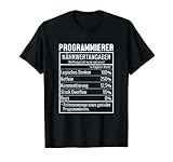 Programmierer Nährwertangaben Developer Coder Programmierer T-S