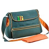 TFTREE Wickeltasche, große Reise-Wickeltasche, Multifunktions-Wickeltasche für Mama und Papa für Jungen und Mädchen mit Wickelauflage und isolierten Taschen-g
