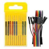 Micro IC Hook Clip, 10 Stück Isolierschicht Testleitung Mini Clamp SOP SOIC SMD für Signalgenerator für Logikanalysator für Prog