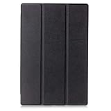 GHC PAD Tauchen Hüllen, Für Sony Xperia Z4, Ultra Slim PU-Lederabdeckung Tablet-Hülle Für Sony Xperia Z4 Tablet SGP771 SGP712 10.1 '' 2015 (Farbe : Schwarz)