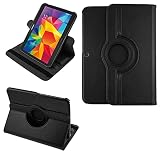 COOVY® 2.0 Cover für Samsung Galaxy TAB 3 10.1 GT-P5200 GT-P5210 GT-P5220 Rotation 360° Smart Hülle Tasche Etui Case Schutz Ständer Auto Sleep/Wake up | schw