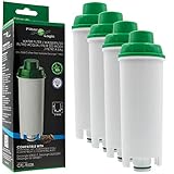 Filterlogic CFL-950B | Wasserfilter kompatibel mit DeLonghi DLS C002, DLSC002 Filterpatrone für Maestosa, Primadonna, Magnifica, Dinamica, Eletta, Autentica, ECAM Kaffeevollautomaten (4er Pack)