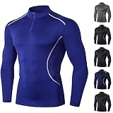 Schnell trocknendes Sportshirt Heren Workout Gym Shirt Fussball Sportshirt Sportbekleidung T