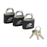 STANDERS - 3er-Set Vorhängeschlösser mit Schlüssel - Eisen - l.35