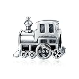 Pandora Damen Charms 925 Sterling Silber Vintage Lokomotive Eisenbahnwagen Schmuck Für Pandora Und Andere Europäische Armbänder & Halsk