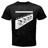 Kraftwerk Tour De France Logo Men's Black T-Shirt Size S-3XL 100% Cotton Black XL