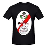 KSRKYQNF Zferqilxrljv Lkaboshrgvkx Herren Kurzarm T-Shirts, Schwarz , XXXXX-Larg