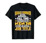 Database Coordinator Job Title - Funny Database Executive T-S