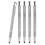 WPRO Stylosa - 5-er Set - Eingabe-Stift & Kugelschreiber 2in1 - Tablet & Smartphone dünne Touch-screen Stylus-Pen Sp