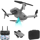 YOBDDD 4K UHD Drohne mit Dual Kamera, RC Quadcopter für Erwachsene, 50x Zoom, Auto Return Home, Gravity Sensin (Outdoor Drohne)