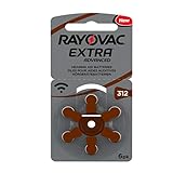 Rayovac Extra Advanced Zink Luft Hörgerätebatterie, 4607467486