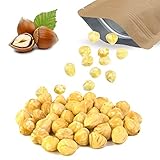 500g Haselnüsse geröstet & ungesalzen – Ganze Haselnüsse - Edelnüsse zum Genießen für zu Hause & Unterwegs…