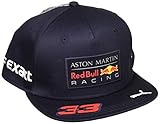 PUMA Aston Martin Red Bull Racing Verstappen Flatbrim Cap 2018, Blau (Night Sky), One S