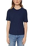 ESPRIT RIPP-T-Shirt aus Materialmix